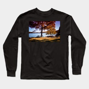 Autumn At Lake Harmony Long Sleeve T-Shirt